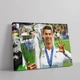 Интерьерная картина Футболист Криштиану Роналду с Кубком, Cristiano Ronaldo, спортивный плакат, 28×42 см (id6782) - изображение 2