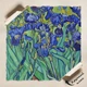 Постер Ирисы, Винсент ван Гог, Irises, Vincent van Gogh, интерьерный декор, A3 30×38 см (id6820) - изображение 4
