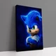 Интерьерная картина Соник в кино, Sonic the Hedgehog, декор в комнату ребёнка, 42×28 см (id5755) - изображение 2