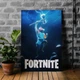 Интерьерная картина Фортнайт, Карась, Fortnite, Fishstick, декор в комнату геймера, 42×28 см (id5511) - изображение 1