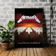 Інтер'єрна картина Металліка, Metallica, Master of Puppets (1986), декор в кімнату меломана, 42×30 см (id6822) - зображення 1