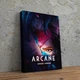 Інтер'єрна картина Аркейн: Ліга Легенд, Arcane: League of Legends, 37×30 см (id6890) - зображення 2