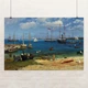 Постер Альберт Бірштадт, Харбор Нассау, Albert Bierstadt, репродукція картини, A1 60×90 см (id7008) - зображення 1