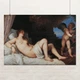 Постер Даная, Тициан, Titian, Danae, A3 29×42 см (id6979) - изображение 1