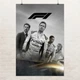 Постер "F1 Фильм", F1 the Movie (2025), Формула Один, гонки, болид, A3 42×28 см (id7034) - изображение 1
