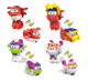 Набор игровых мини фигурок-трансформеров Super Wings (Супер Крылья) - 4 героя - изображение 2