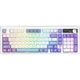 Клавіатура бездротова Ajazz AK980 V2, Purple/White/Blue - зображення 1