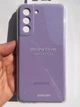 Чохол силіконовий Silicone Cover для Samsung Galaxy S21 FE (G990) Lavender - зображення 2