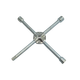 Ключ колёсный балонный VORTEX "крест" 21 х 19 х 17 х 1/2", усиленный (57591) - изображение 1
