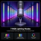 Настольный микрофон Ugreen CM769 RGB Lights LED 24bit/96kHz with Mute Button Grey (35629) - изображение 4