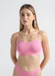 Безшовний топ на тонких бретелях Giulia CAMI TOP L/XL Pink-rosa, повсякденний з мікрофібри, жіночий - зображення 3