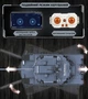 Конструктор танк Abrams X Tank Mould King Technik 20036 на 1192 детали с дистанционным управлением - изображение 10