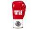 Професійні рукавички TITLE Boxeo Pro Fight Gloves 8 унцій червоний/білий (5694) - изображение 3