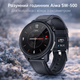 Розумний смарт-годинник Aiwa SW-500 (E80) IP68 з ЕКГ, термометром, тонометром, пульсоксиметром та медичним діагнозом ШІ - зображення 2
