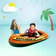 Надувная лодка Intex 58329-2 Explorer 100 оранжевая одноместная до 55 кг виниловая 2-х камерная компактная с ручным насосом и веслами 147х84 см (9-163-58329-2) - изображение 5