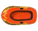 Надувная лодка Intex 58330 Explorer 200 оранжевая полутораместная до 95 кг виниловая 2-х камерная 185 х 94 х 41 см (9-163-58330) - изображение 3