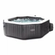Надувной джакузи Intex 28458 PureSpa 201х71 см черный 4-местный с хлоратором и гидромассажем (9-163-28458) - изображение 1