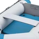 Надувная лодка Bestway 65046 Caspian Elite серо-синяя двухместная до 280 кг с веслами и ручным насосом 230х130х33 см (9-163-65046 BW) - изображение 2