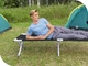 Раскладушка туристическая Pavillo Bestway 68065 черная одноместная до 100 кг из текстиля и металла 190х64х42 см (9-163-68065 BW) - изображение 8