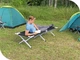 Раскладушка туристическая Pavillo Bestway 68065 черная одноместная до 100 кг из текстиля и металла 190х64х42 см (9-163-68065 BW) - изображение 9