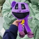 Игрушка детская мягкая CatNap Smiling Critters Фиолетовый\Черный - изображение 2