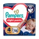 Підгузки-трусики Pampers Night Pants розмір 4 (9-15 кг), 52 шт - изображение 1