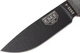 Ніж туристичний для польової кухні ESEE Model 4 Black Grey Micarta ESEE-4P-B - изображение 3