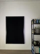 Стенд/панель/дошка для шевронів і патчів, XL (60x90см), чорна рамка, чорна суцільна тканина - зображення 2