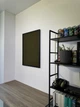 Стенд/панель/дошка для шевронів і патчів, L (50x70см), чорна рамка, смужки хакі - зображення 4