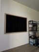 Стенд/панель/дошка для шевронів і патчів, XL (60x90см), дерев'яна рамка, чорні смужки - зображення 9