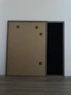 Стенд/панель/дошка для шевронів і патчів, L (50x70см), рамка темне дерево, чорні смужки - зображення 11