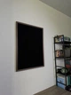 Стенд/панель/дошка для шевронів і патчів, L (50x70см), рамка темне дерево, чорна велкротканина - зображення 5