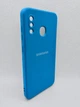 Чехол Silicone Full Cover для Samsung Galaxy A30 Светло-голубой - изображение 1