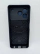 Противоударный чехол Defense Ring для ZTE Blade A36 / A76 с кольцом Синий - изображение 5