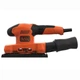 Шлифмашина вибрационная сетевная BLACK+DECKER BEW220 мощность 150 Вт вес 1.4 кг (BEW220) - изображение 3