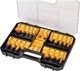 Набір фрез DeWalt HM до вертикального фрезера 8 мм 22 шт. (DT90017-QZ) - зображення 1
