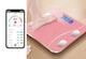 Умные напольные весы Bluetooth до 180 кг, для Android или IOS, с измерением основных показателей тела, розовые - изображение 2