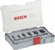 Набор фрез Bosch PRO хвостовик 6 мм, 6 шт (2607017465) - изображение 1