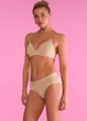 Бюстгальтер без кісточок Victoria's Secret T-shirt Lightly Lined Wireless Bra 36B бежевий (0417548SEQ36B) - зображення 3