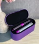 Стайлер 5в1 HAIR BRUSH Styler + кейс, потужність 1000 Вт, для різних типів волосся з функціями надання об'єму, випрямлення, укладання, сірий з рожевим - зображення 6