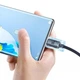 Кабель Baseus Crystal Shine Series Fast Charging Data Cable USB to Type-C 100W 20V 5A 1.2м (CAJY000401) Black - изображение 6
