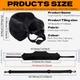 Черная подушка-сумка для подорожей Travel Pillow Bag 2в1 - зображення 8
