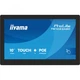 IIYAMA 10.1" 16:10 сенсорний ips рк монітор, 1280х800, п роекційно-ємнісна техн., Андроід 13, 24/7, poe, ка tw1023asc-b3p - изображение 1