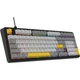 Клавіатура Ajazz AK870 MAX, Black/Gray/Yellow (AK980-MAX-M-BGY) - зображення 3