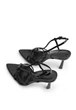 Босоніжки жіночі на підборах Meideli 8104/Black/Polish/H8833-15/B 37 Чорний - изображение 4