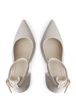 Туфлі жіночі на підборах Meideli 6262/Beige/Ecoleather/T530-9/B 36 Бежевий - изображение 3