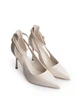Туфлі жіночі на підборах Meideli 6262/Beige/Polish/T530-4/B 39 Бежевий - зображення 2