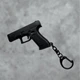 Брелок пістолет глок Glock 17 чорний - зображення 2