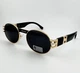 Сонцезахисні Окуляри HAVVS HV68063 A Polarized Круглі з Поляризацією, Чорні з Золотом - зображення 5