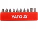 Набор бит YATO блистер 10 шт. YT-0482 - изображение 1